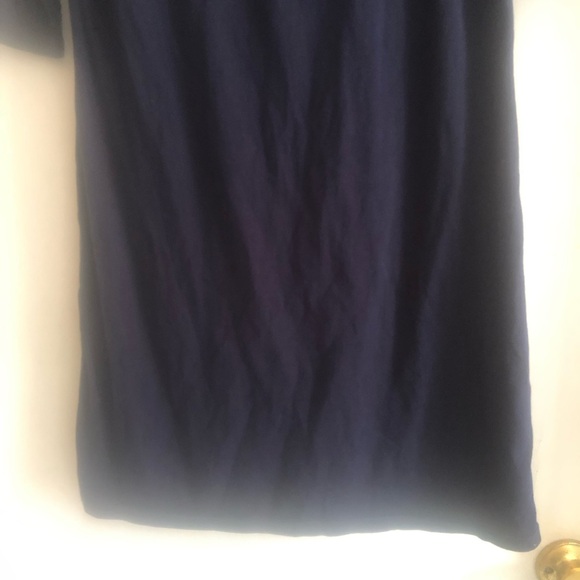 ❤️Babaton Navy Blue Tunic Top Size L - Picture 4 of 6